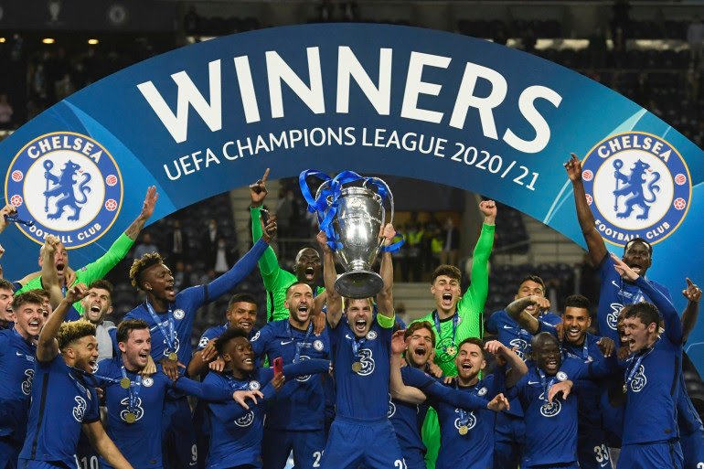 Kai Havertz Scores as Jubilant Chelsea Defeat Manchester City To Win 2021 Champions League Title
