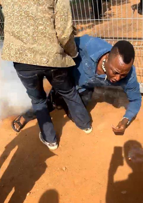Video: Watch How ACP Atine Opens Fire On Sowore At Unity Fountain Abuja