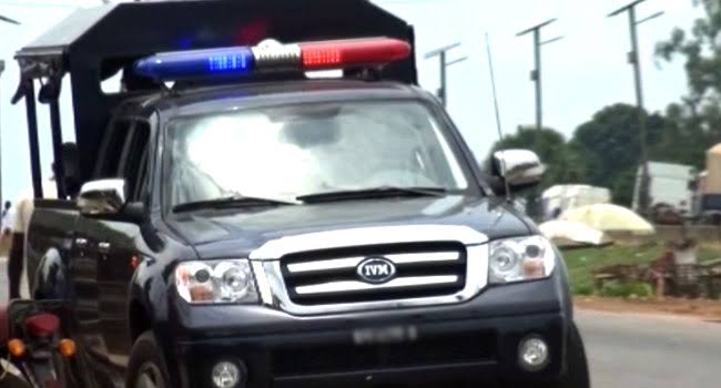 Police Officer Unconsciously Fall From Patrol Car, Dies On The Spot