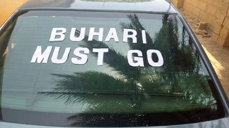 June 12: Branded Vehicle For ‘Buhari Must Go’ Released (Photos)