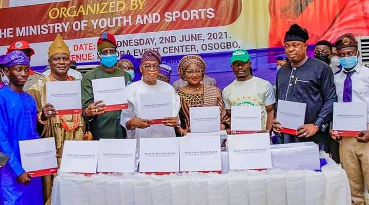 Osun Youth Policy Document: Youths are the hope of our nation, says Oyetola, launches first youth empowerment platform