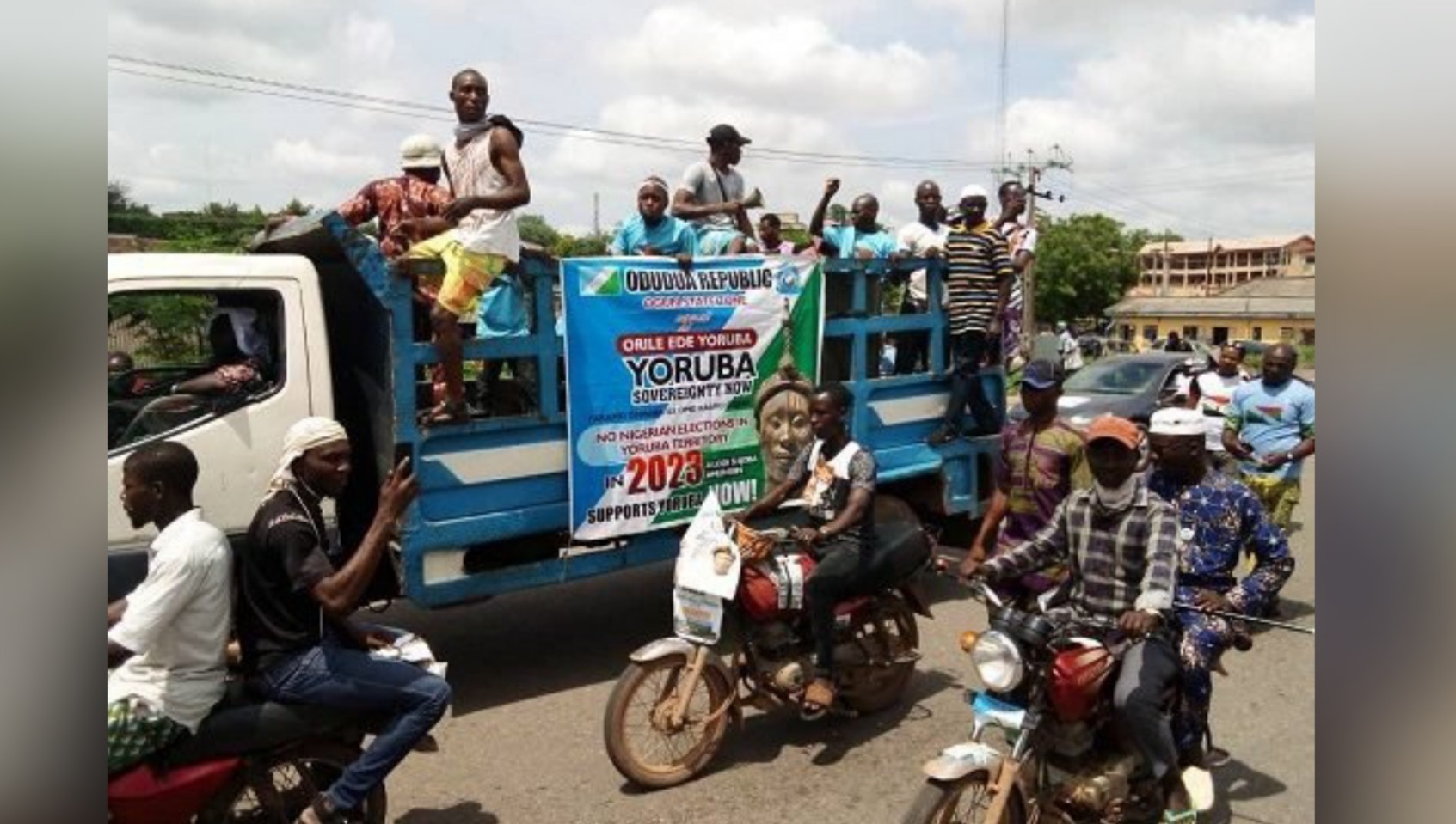 Yoruba Nation Agitators Hold Massive Rally In Ogun, Call For Immediate Emergence Of Oduduwa Republic
