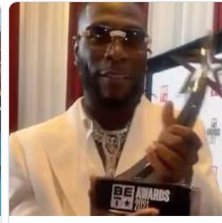 Burna Boy Wins 3rd BET Award For Best International Act See The Full Nominations And Winners List