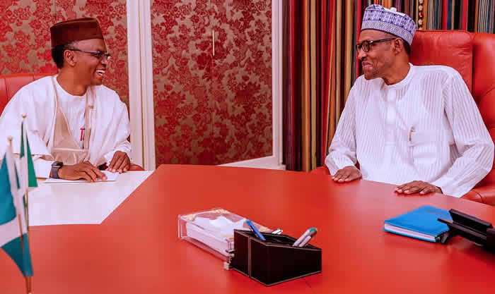 El-Rufai Meets Buhari, Tenders Kaduna Controversial ‘Rightsizing Policy’ To Him