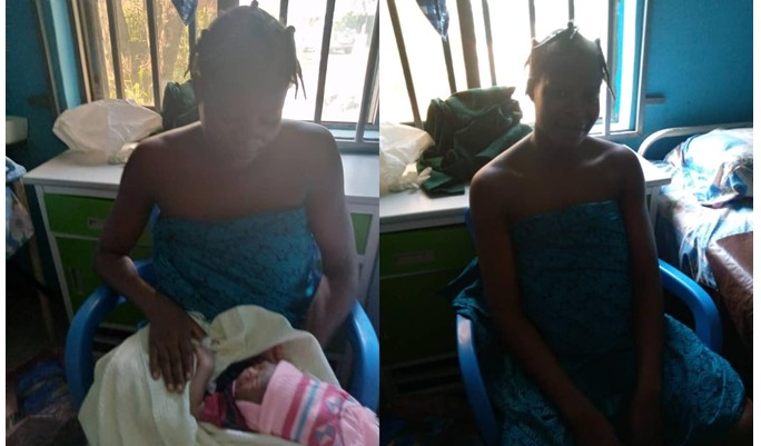 Pregnant Woman Allegedly Arrested During #EndSARS Protest Welcomes Baby In Prison, Photos Emerge