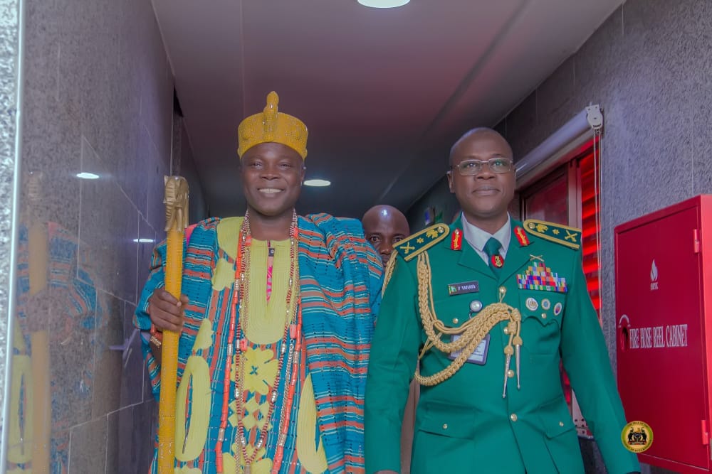 Olowu, Chief Of Army Staff Meet In Abuja As Monarch Set To Aid Fight Against Insecurity