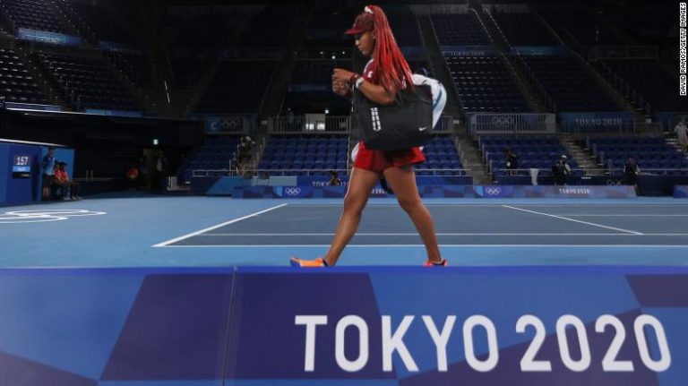 Naomi Osaka Knocked Out Of Tokyo 2020 Games