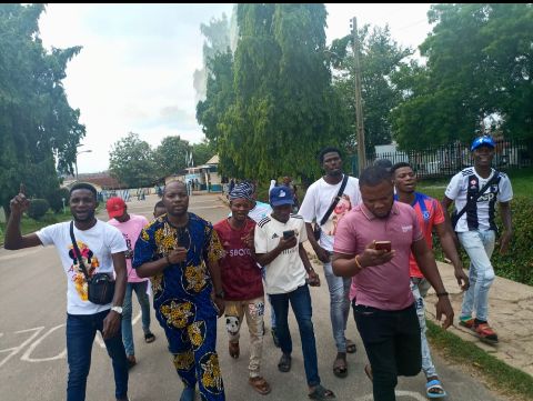 Fedpoly Ede Student Leaders Humiliate Self Proclaimed NANS President, Oyeniyi, Chase Him Out Of Their Campus