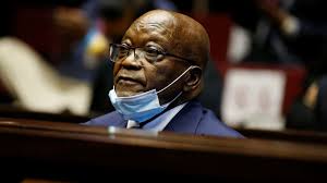South African Ex-President, Jacob Zuma Surrenders To Police, Begins 15-Month Jail Term
