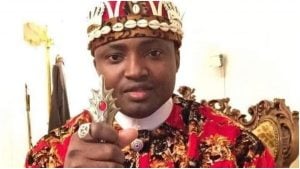 Nnamdi Kanu’s Successor, Ekpa, Resumes Duty, Invokes Biafran Spirits For Wisdom Of Thousand Men