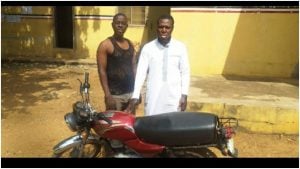 Wanted Motorcycle Thief Apprehended Inside Supermarket In Ilorin