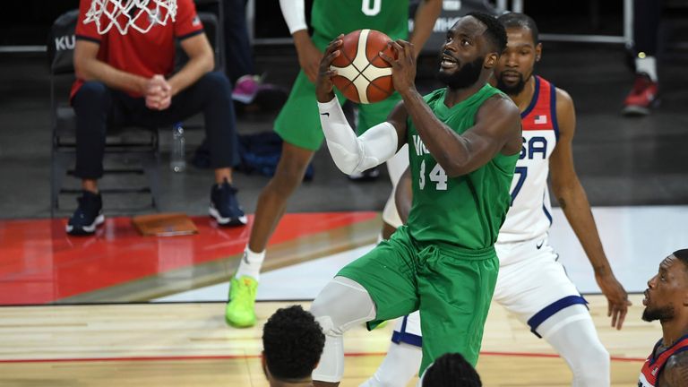 Record Broken, As Team Nigeria Defeats Team USA In Olympic Game Exhibition Match