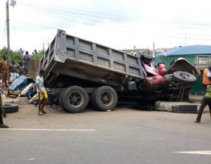 Tragedy As Truck Loses Control, Crushed Four To Death