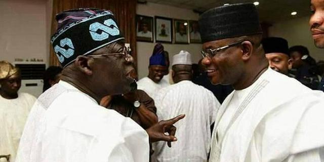 ‘Allow your children to take over’, Yahaya Bello advises Tinubu on 2023 Presidential Ambition
