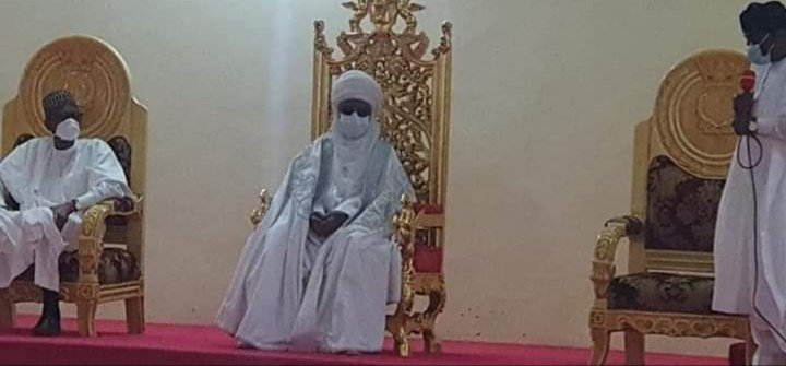 President Buhari On A Condolence Visit To Adamawa