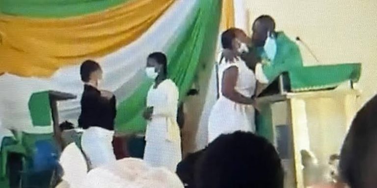 Exposed: Priest kisses students on the altar