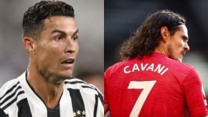 BREAKING: Ronaldo Takes Over Man Utd No 7 Shirt From Cavani