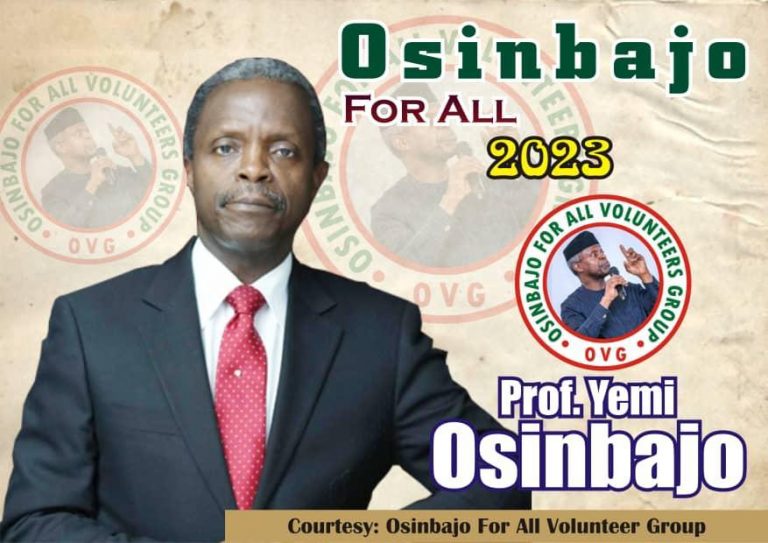 2023 Presidency: Pressure mounts as Yemi Osinbajo’s campaign posters flood Osun – PHOTOS