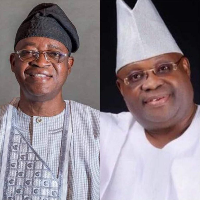 Congratulations On Your Victory At Apex Court – Oyetola Sends Message To Gov Adeleke, Osun People, APC