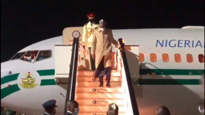 Just In: Buhari Lands In Imo