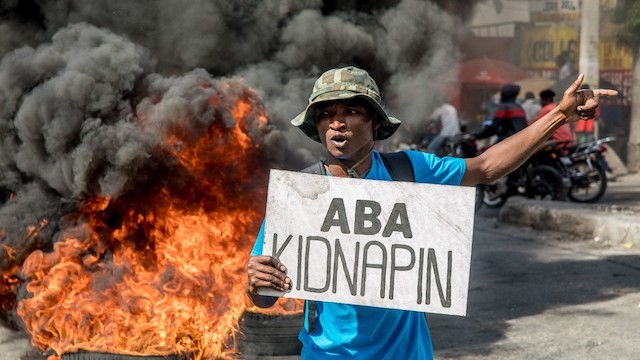 Haitians stage nationwide strike over kidnapping as FBI promises help
