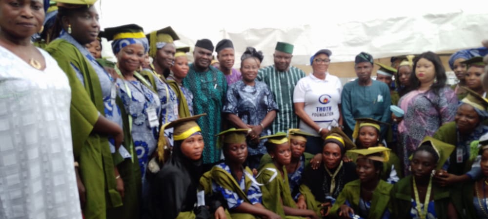 THOTH Foundation Empowers 40 Women With Topnotch Training, Sewing Machines In Osun