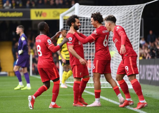Firmino nets hat-trick, Mane, Salah on target As Liverpool knocks Watford