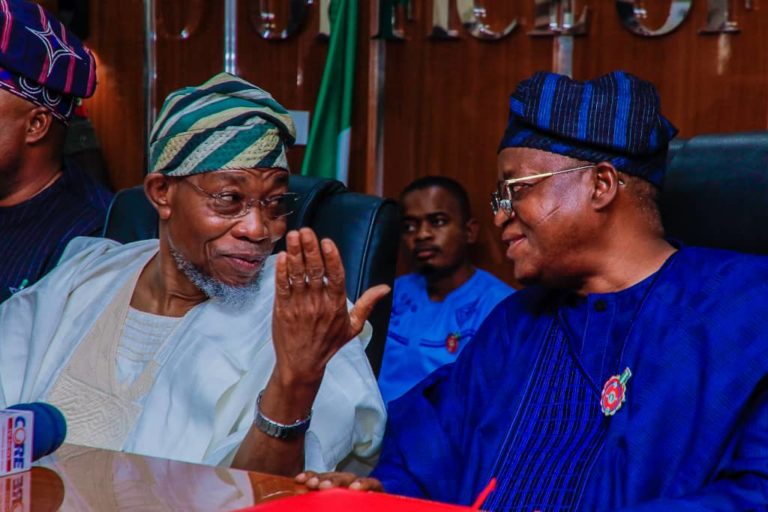 Aregbesola/Oyetola: APC National Reconciliation Committee Arrives Osun, Logs First Assignment