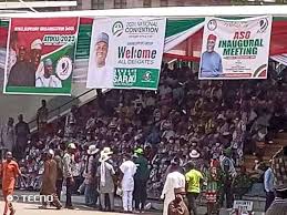 PDP Convention 2021: Bala Mohammed for President, Shehu Sani for Governor, other Campaign Banners Surface at Eagles Square