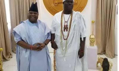 Ooni Of Ife Clears Air On Private Jet Promise By PDP Gov’ship Aspirant Adeleke