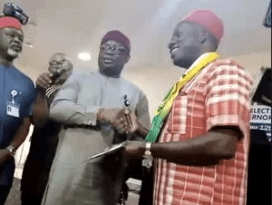 Soludo, Deputy Receive INEC Certificate Of Return As Anambra Governor-Elect
