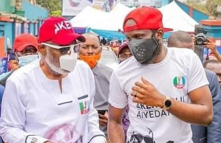 PDP Lashes Out At Governor Akeredolu Of Ondo For Appointing His Son As Head Of Govt Agency