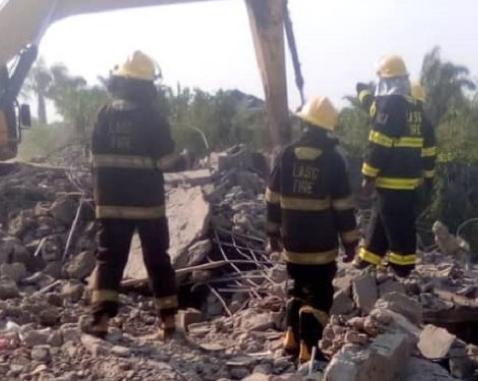 Four Die, Several Trap As Another Lagos Building Collapses In Lagos