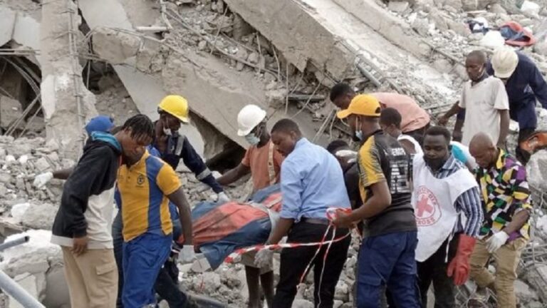 Death toll now 45 from 21-Storey Collapsed building In Ikoyi