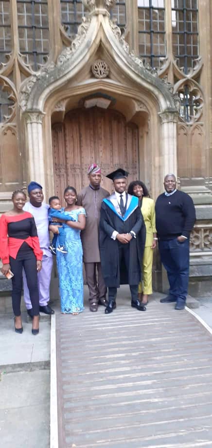 Ekiti Varsity VC’s son graduates from Foreign University