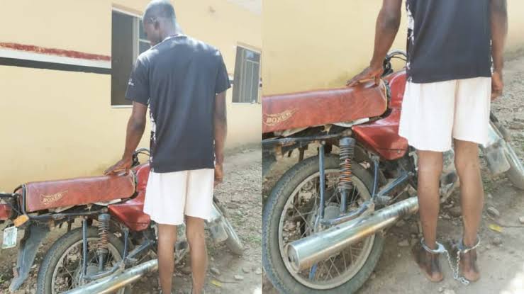 32-year-old Motorcycle Thief Nabbed In Osun