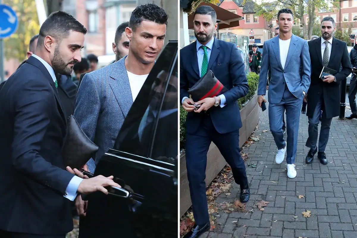 Ronaldo’s Bodyguards ‘Are Being Investigated In Portugal For Illegally Working For Him’