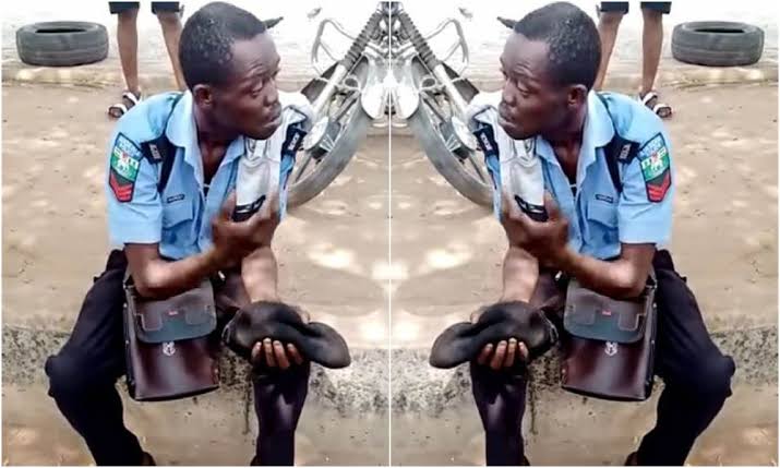 Police Officer Arrested For Getting Drunk In Viral Video In Osun