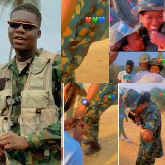 Like Navy, Female soldier who was proposed to by corps member arrested