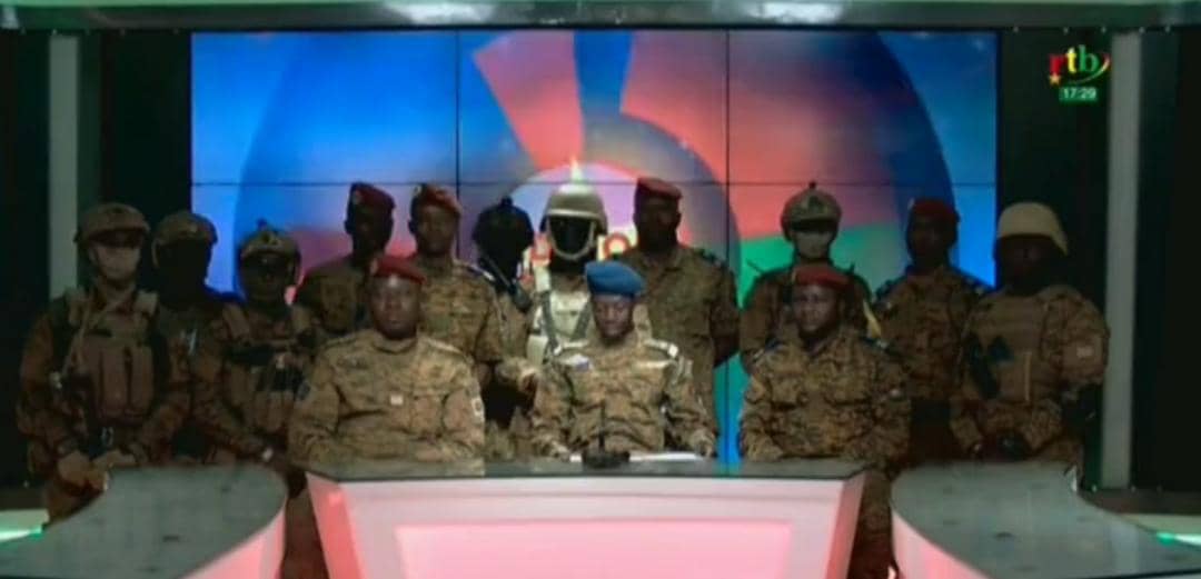 Military Announces Takeover On Live TV, Suspends Constitution In Burkina Faso