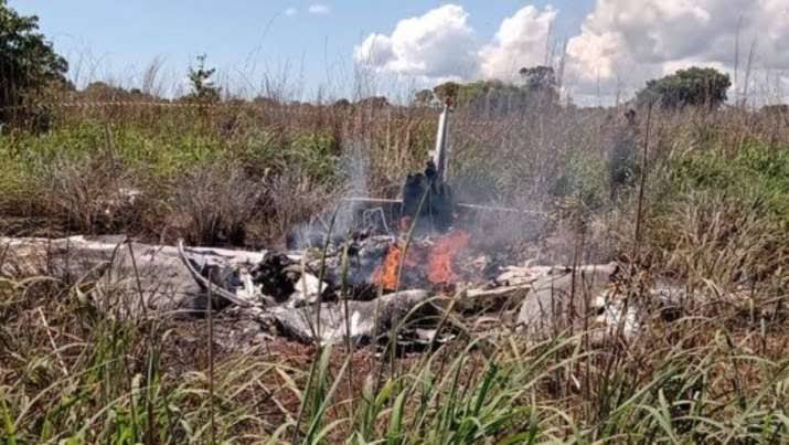 Breaking: Six Injured As Nigerian Police Helicopter Crashed