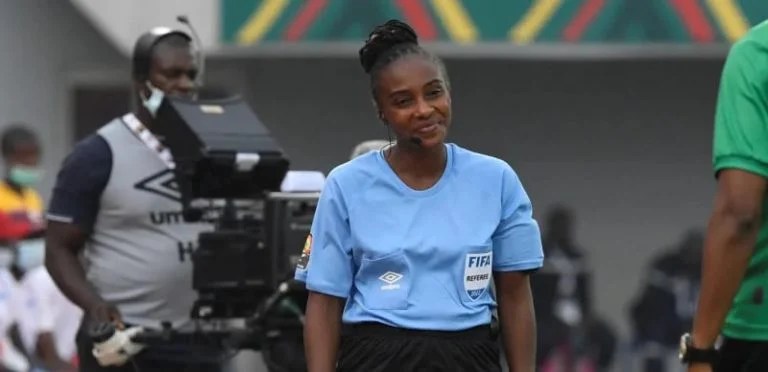 2022: Mukansanga becomes first woman to referee AFCON match