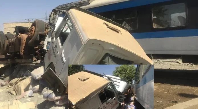 BREAKING: Many Nigerians Feared Dead As Train Crushes Truck, Tricycle