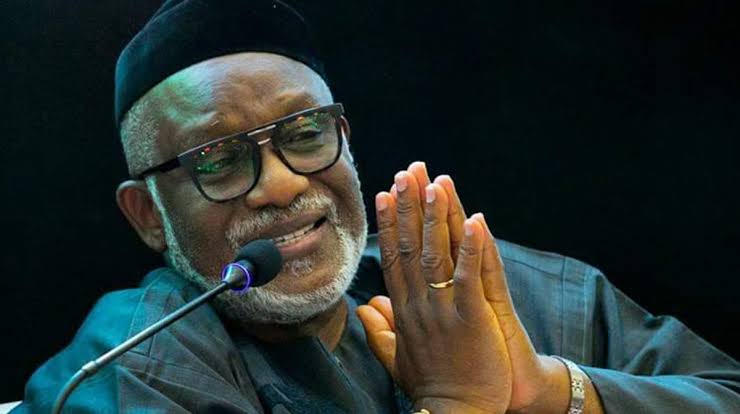 Akeredolu: FG fueling insecurity by blocking state police 