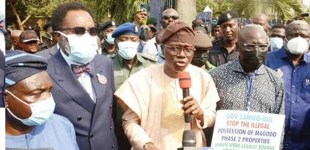 BREAKING: South west Governors Spit Fire After Police Officer Disrespect Sanwo-olu