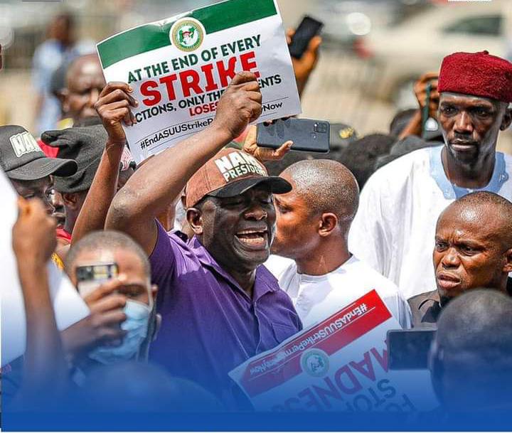 ASUU Strike: Protests Rock Abuja, Osun, Ekiti, Others As Students Demand Immediate Resolution