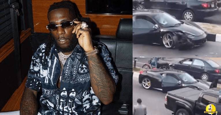 BREAKING: Popular singer, BurnaBoy involves in accident hours after penning note to late brother