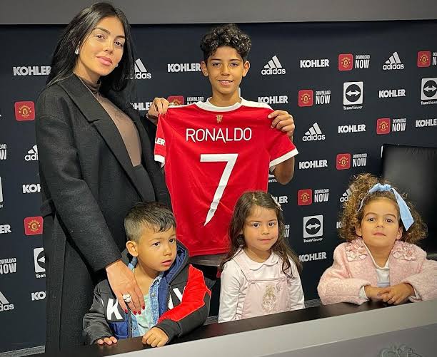 C. Ronaldo’s son signs for Manchester Academy, to wear No 7 jersey