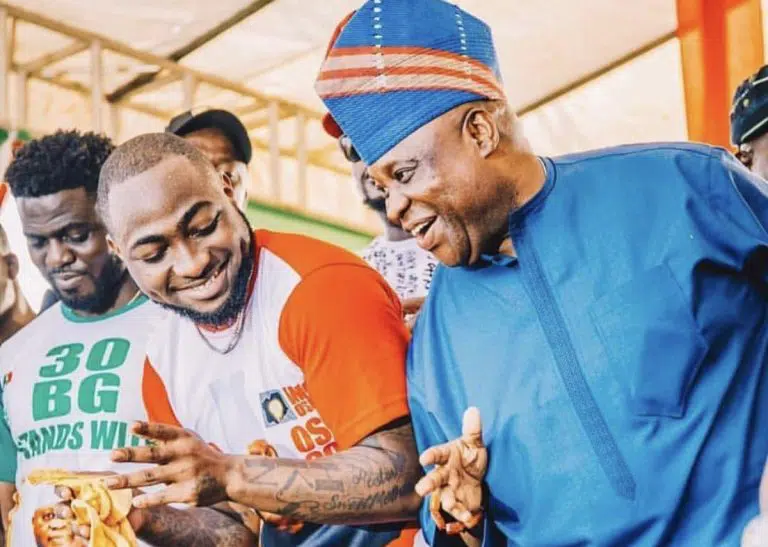 Osun: Davido’s “Timeless Concert” For Governor Adeleke’s Victory Unfulfilled