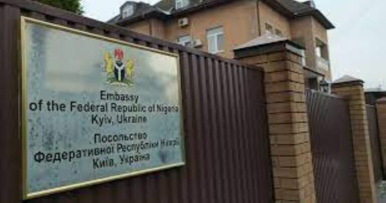 Nigerian Embassy in Ukraine to Nigerians— Remain calm, take responsibility for your personal security